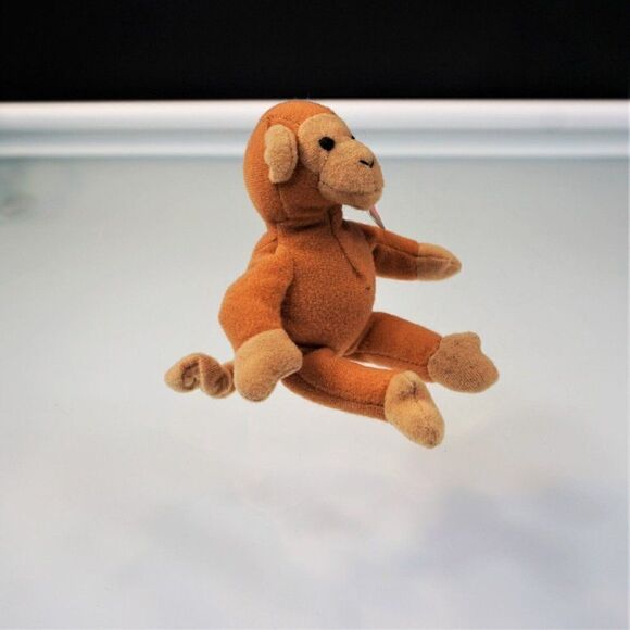 Ty Teenie Beanie Babies Bongo The Monkey 1993 McDonalds Happy Meal Toy - Picture 3 of 9